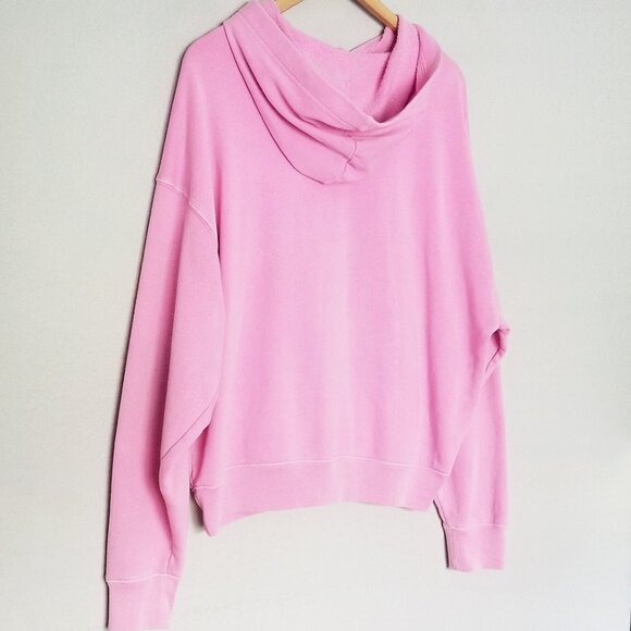 PINK Victoria's Secret Barbie Hoodie Sweatshirt Fleece Cozy Soft XS Lounge Top - Picture 3 of 15